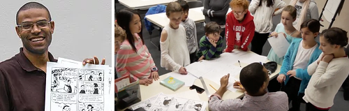 Post image for Graphic Novel Workshop for 8-12 year olds – register for the May 17th event