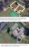 Fayville playground rendering vs old satellite pic