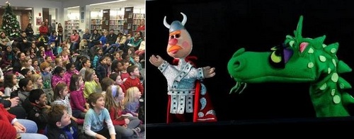 Post image for Pumpernickel Puppets show at the Library – December 27