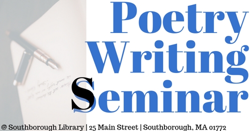 Post image for Poetry Writing Seminar – Saturday