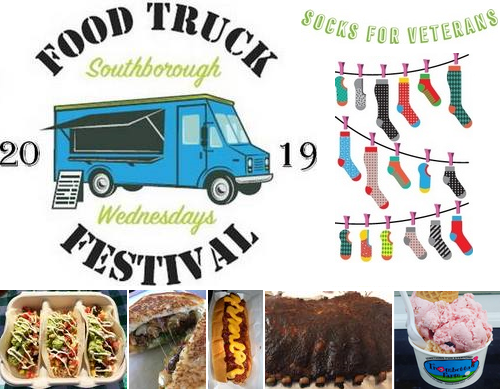 Post image for Food Truck Festival returns: Wednesdays, May 22 – June 12 (with Socks for Veterans drive)