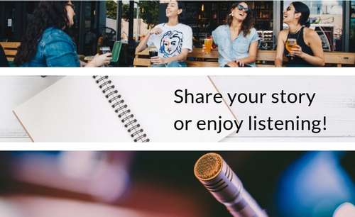 Post image for Story Slam: Tell Your Story (or enjoy listening) on Thursday night