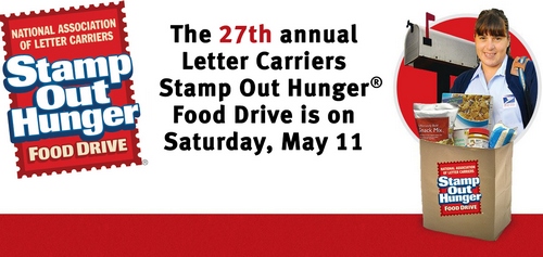 Post image for ‘Stamp out Hunger’ on Saturday, May 11