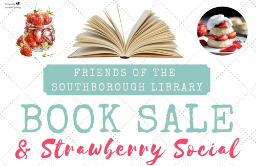 Post image for Reminder: Summer Book Sale and Strawberry Social – Saturday