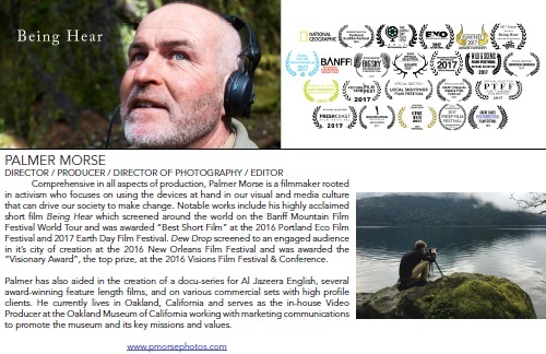 Post image for “Being Hear” short film screening at Beyond the Classroom – Thursday night