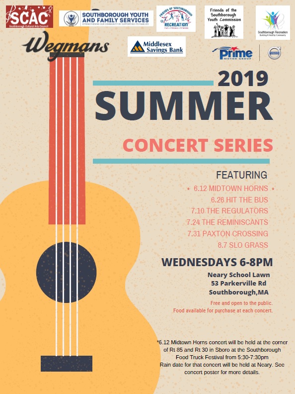 Summer Concert Series A look at this week’s fun and saving the dates
