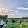 Sunset Yoga at Chestnut Hill Farm(from Facebook)
