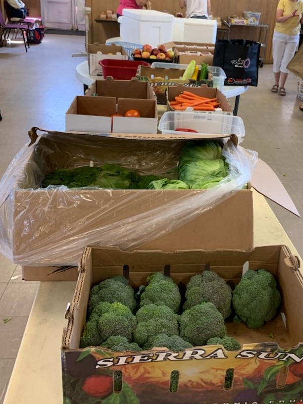Veggies at Food Pantry (contributed)