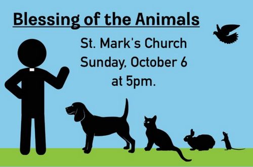 Post image for Annual Blessing of the Animals – Sunday