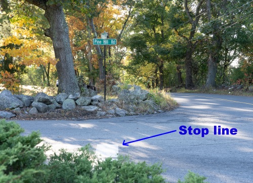 Post image for Pine Hill and Parmenter roads safety discussion continues with requests and 3-Way stop debate