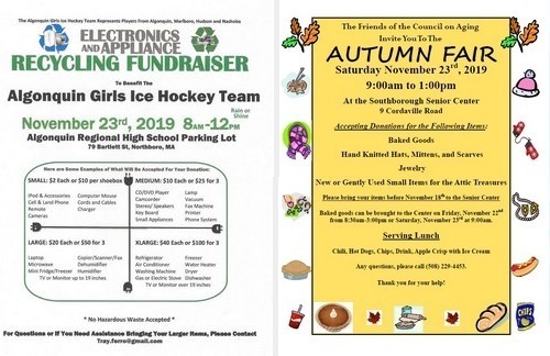 Post image for Events this week: Flu Clinic, Gardener’s Guest Day, Mamma Mia!, Autumn Fair, SciStories exhibit, and Heritage Chorale (Updated – Again)