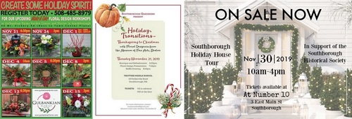 Post image for Decorating lessons and tips for the holidays: Workshops, decorated house tour, and floral design demo (Updated)