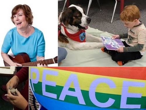 Post image for Weekend at A Glance: Saturdays at Fay, Drop-in Art, Reading to Animals, and Peace Vigil
