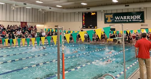 Post image for This week in sports: Girls Swim/Dive League Champs; Boys/Swim Dive and Girls Indoor Track 2nd in league
