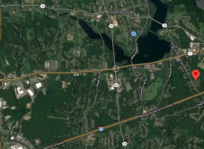 Post image for Coyotes surrounded woman and dog Sunday night in Southborough yard