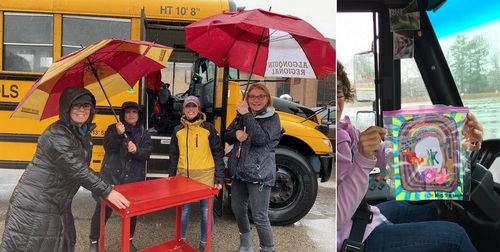 Post image for School Bus news: Nurses using them to deliver lunches and tech devices; contract fees being renegotiated
