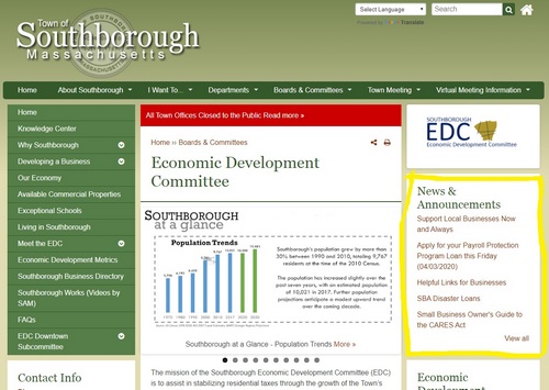 Post image for Small Businesses: Apply for payroll protection loan by Friday and other helpful news from EDC