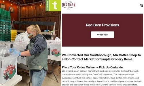 Post image for Food shopping in Southborough: Open for business and Curbside Pickup