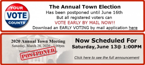 Post image for BOS meeting notes: ATM plans, June 16th Election, Email policy, public service mailing, and more (Updated)