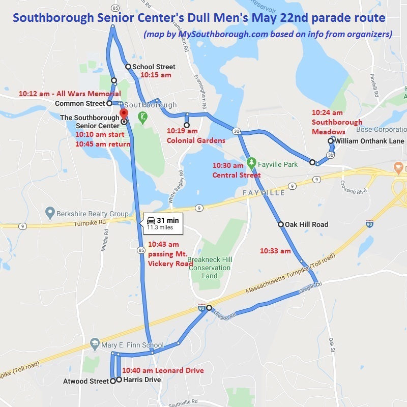 Vehicle Parade on Friday morning for Memorial Day (Updated)