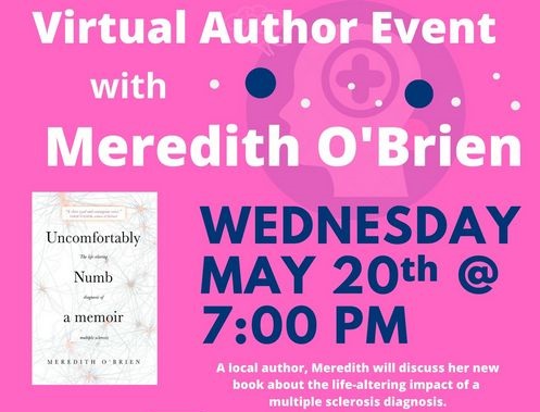 Post image for Virtual Author Night: Meredith O’Brien on May 20th