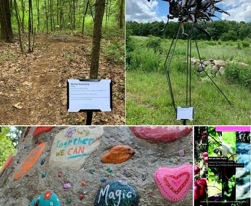 Post image for Art on the Trails: Exhibits marked; Call for poetry