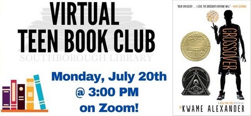 Post image for Teen Book Club meeting on The Crossover