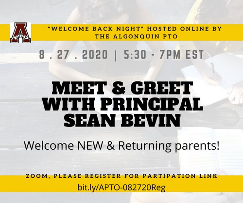 Post image for APTO invites parents to Meet the new Principal – August 27