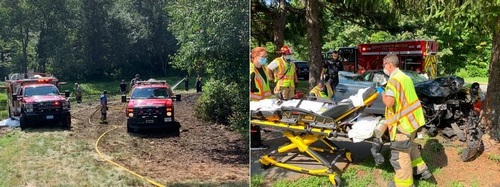 Post image for Fire Dept Update: Brush fire, serious crash on Marlborough Road and more