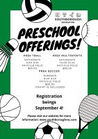 PreK Rec flyer