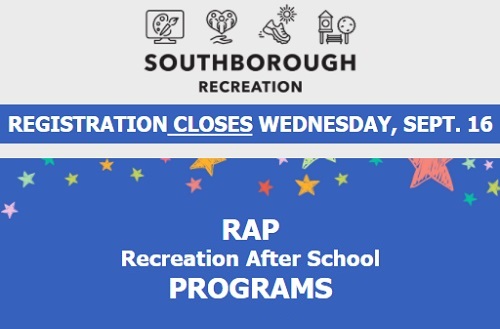 Post image for RAP registration closes tomorrow for in-person and remote classes