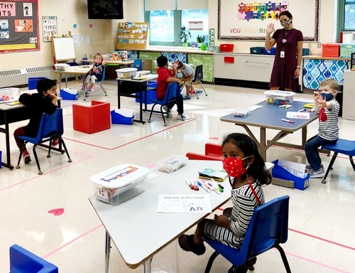 Post image for A peek at first week of NSBORO Pre-K