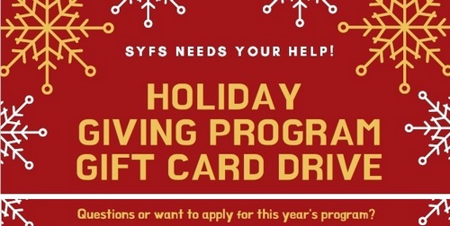 Post image for SYFS Holiday Giving: Seeking and offering help