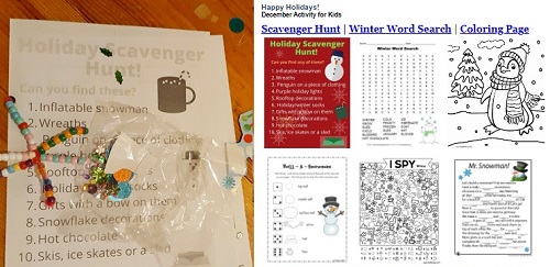 Post image for Library offering kids activity packets this week