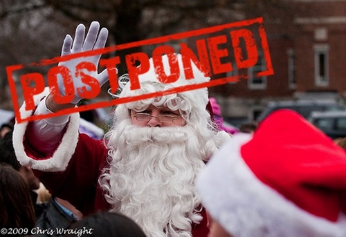 Post image for Santa Day postponed to next weekend – Dec 12