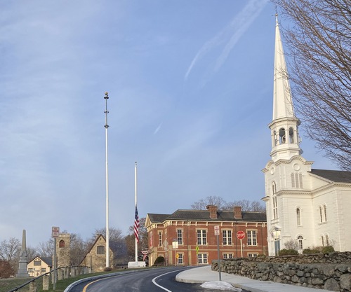 Post image for Flagpole update: New pole to be built, antennae moving to Pilgrim Church steeple