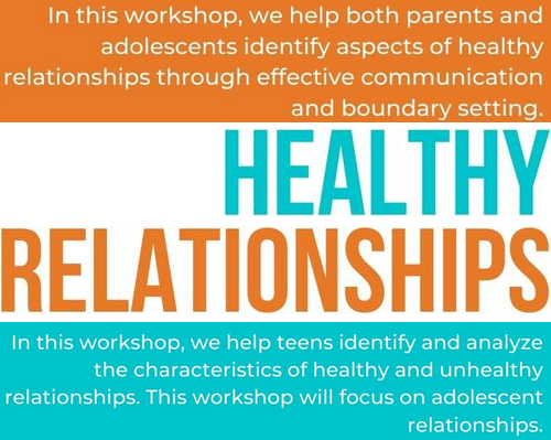 Post image for Help for “Healthy Relationships” between teens & parents/romantic partners