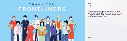 Post image for Peace Parade (and Valentines) to thank frontline workers this Saturday
