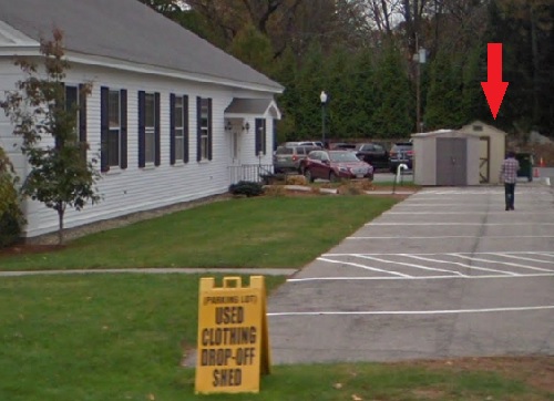 Post image for Pilgrim Church’s “clothing shed” is reopened for donations