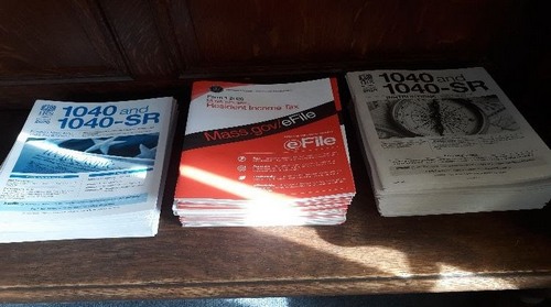Post image for Tax forms available at Library curbside pickup