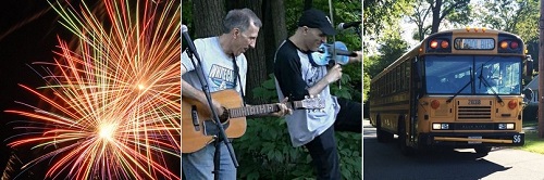 Post image for Events coming up: Summer Nights through the loong Labor Day weekend