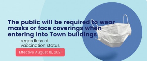 Post image for Masks required in all Town buildings – effective immediately (Updated)