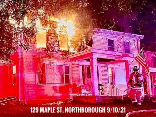 Post image for Northborough house fire: One fatality; Southborough firefighter hospitalized for minor injuries/heat exhaustion