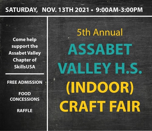 Post image for AVRTHS Craft Fair – November 13