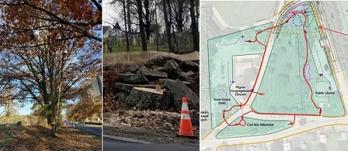Post image for Town to work with interested parties to flesh out “Pocket Park” details; St Marks St project continues (Updated)