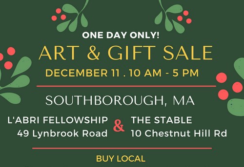 Post image for Holiday Art & Gift Sale – December 11