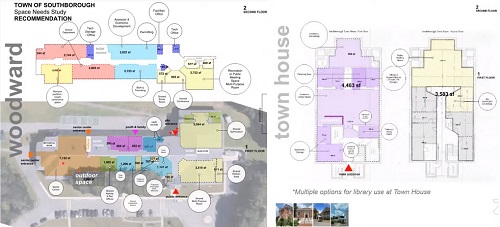 Post image for Town’s consultants recommend use of Woodward as municipal building/community center and Town House as Library annex
