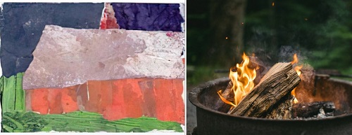 Post image for Events this week: Collage Painting Demo, Fire Pit Saturdays, and more