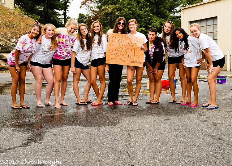 Photos Arhs Cheerleaders Hold Car Wash My Southborough