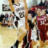 Amanda Murphy (#20, left), Desiree Parent (#3, right)